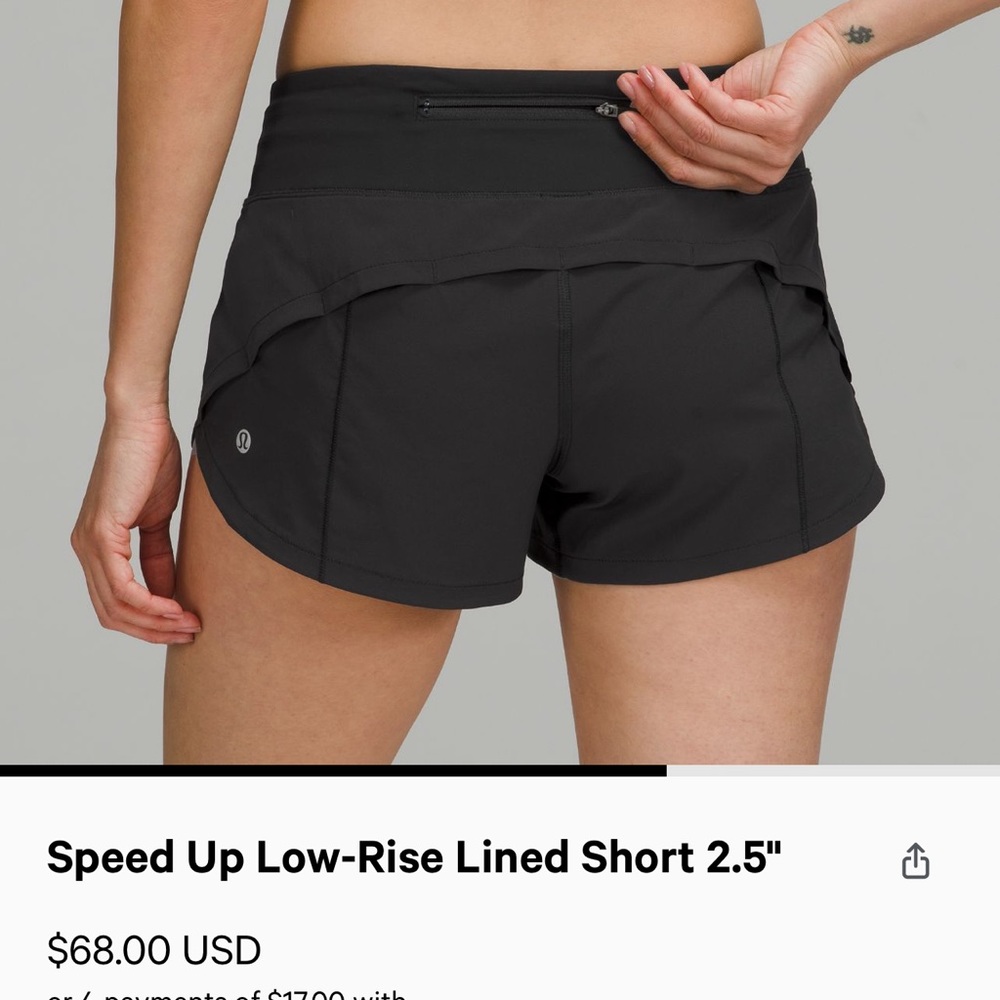 lululemon shorts